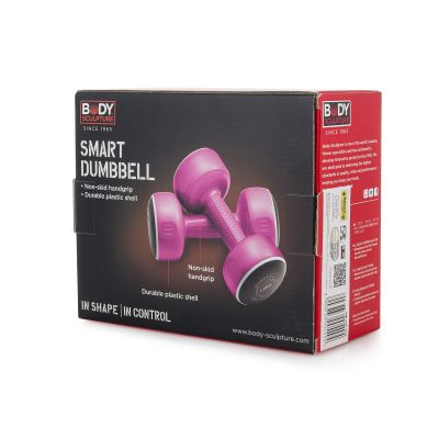 6. Body Sculpture SMART dumbbells 2x1.5 kg BW 108 pink