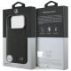 8. Mercedes Leather Large Laurel Leave MagSafe Case for iPhone 17 Pro - Black