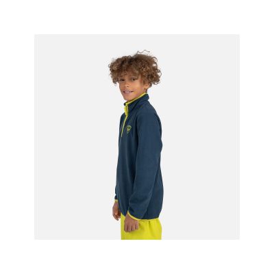 3. Rossignol Jr Strawpile Fleece Half-Zip Pullover, Navy