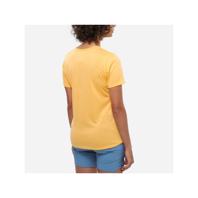 4. MILLET Wanaka Light Ts Ss W Yellow Women's T-shirt
