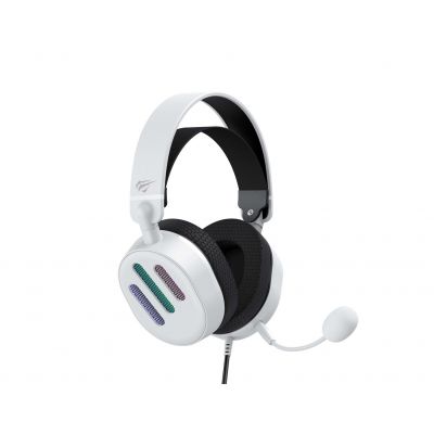 4. Havit H2038U Gaming Headphones (White/Black)