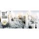10. CHRISTMAS TREE LIGHTS CANDLES TIMER REMOTE CONTROL 10 LED WARM WHITE