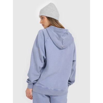 2. Women's sweatshirt with hood, open, 4F 4FRAW25TSWSF2513-33S