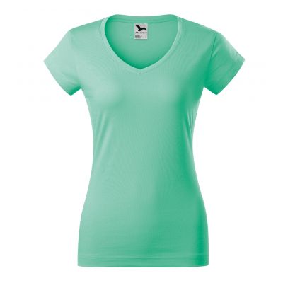3. Malfini Fit V-neck T-shirt W MLI-16295