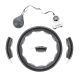 15. HHM15 HULA HOP BLACK WITH MAGNET AND WEIGHT + HMS COUNTER