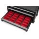 10. Keter 237786 6-drawer tool rack on wheels