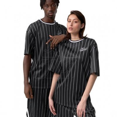 2. Karl Kani Chest Varsity Pinstripe Mesh Tee Light M 6038524