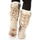 27. Rieker W RKR640 waterproof high snow boots, beige