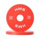 11. Bumper Olympic Plate Set 2x (0.5kg, 1kg, 1.5kg, 2kg, 2.5kg) HMS CBRS Set