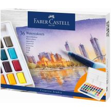 FABER CASTELL CS watercolor paints, 36 colors, cubes