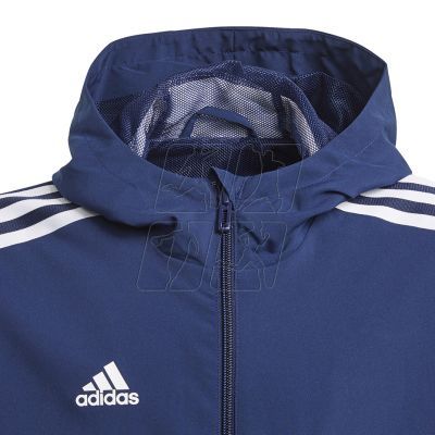 10. Jacket adidas Tiro 21 Windbreaker Jr GP4974