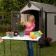 14. Half-folding table 122 cm height adjustable 4428