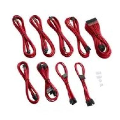 CableMod C-Series PRO ModMesh Cable Kit for RMi/RMx/RM (Black Label) - rot