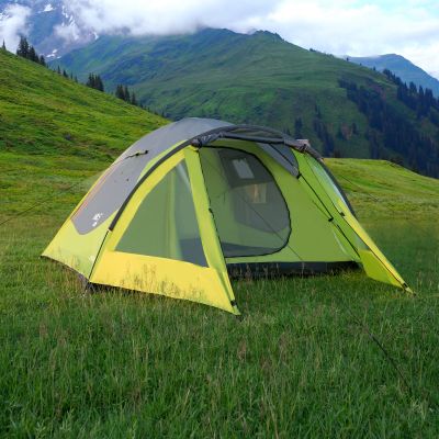 17. NC6006 GREEN-GREY DISCOVERY NILS CAMP TENT