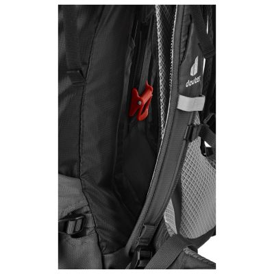 6. Deuter Futura Air Trek 60 + 10 black-graphite hiking backpack