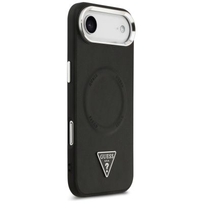 4. Guess Triangle Logo MagSafe Case for iPhone Air - Black