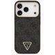 3. Guess 4G Triangle Logo MagSafe Case for iPhone 17 Pro - Black and Gold