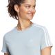5. adidas Essentials Slim 3-Stripes Tee W IM2788