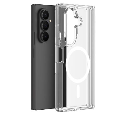 Dux Ducis Clin Mag Case for Samsung Galaxy Z Fold 8 / Z Fold 7 Compatible with MagSafe - Transparent