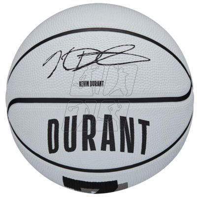 4. Basketball Wilson NBA Player Icon Kevin Durant Mini Ball WZ4007301XB