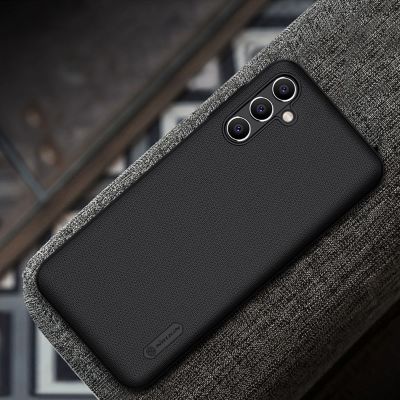 11. Nillkin Super Frosted Shield Case for Samsung Galaxy A14 5G / Galaxy A14 Phone Cover Black