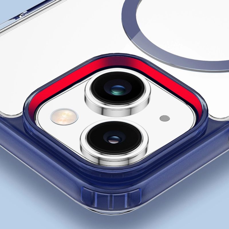13. Dux Ducis Clin2 case for iPhone 14 Plus magnetic MagSafe cover blue