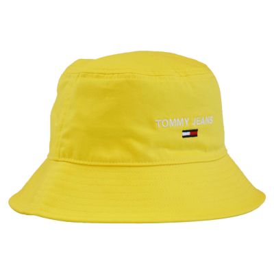 2. Tommy Jeans Sport Bucket Hat Yellow - AW0AW11661-ZGF