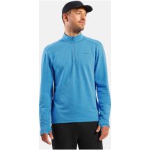 Men’s Odlo ESSENTIAL THERMAL 1/2-Zip Mid Layer with Mock Neck, blue