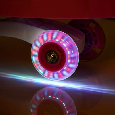 32. Pink Meteor Swingo Gravity Ride-On