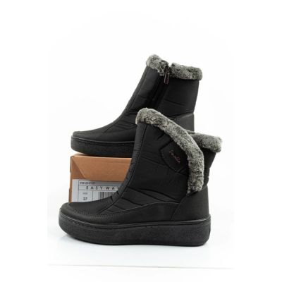 10. Easy Way winter boots snow boots women's ankle boots insulated fashionable zipper