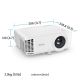 4. BenQ TH575i Standard Throw Projector 3800 ANSI Lumens DLP 1080p (1920x1080) 3D Compatible White