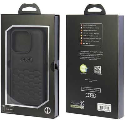 4. Audi GT Synthetic Leather case for iPhone 15 Pro - black