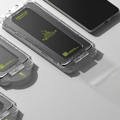5. Ringke Easy Slide 2-pack tempered glass for Samsung Galaxy S25 Edge - transparent