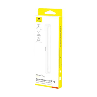 2. Baseus Smooth Writing Stylus Charging Case with Baseus Simple USB-C 3A Cable 30cm - White