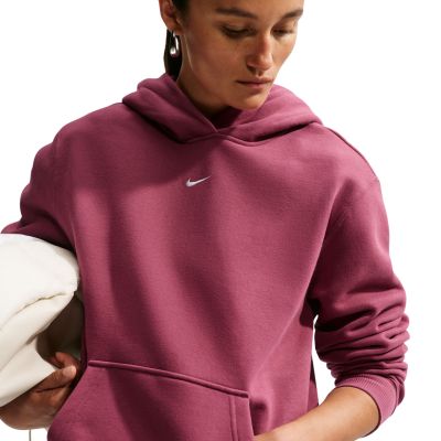 4. Nike Studio Fleece Medium Weight Women's Sweatshirt Pink IM8100 654