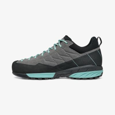 2. Mescalito GTX women's shoes, midgray-aqua, size 39, SCARPA