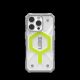 UAG Pathfinder Clear Magsafe iPhone 16 Pro Case Compatible with MagSafe - Green