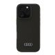 Audi Silicone Case iPhone 16 Pro 6.3" black/black hardcase AU-LSRIP16P-Q3/D1-BK