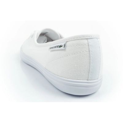 4. Lacoste women's sneakers Median ballerina shoes white
