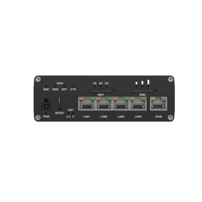 5. Teltonika RUTC50 Gigabit Ethernet Dual-band (2.4 GHz/5 GHz) 5G Wireless Router Black
