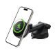 6. Acefast D67 Magnetic Dashboard Car Mount with Qi2 25W Wireless Charging and Cooling - Black