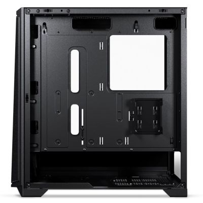 7. PHANTEKS Eclipse G370A PC-Gehäuse, Midi-Tower, SSI-EEB, RGB, Tempered Glass - inklusive 3x 120-mm-Lüfter, black