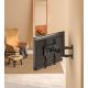 5. Manhattan 461849 Speaker Mount Wall Plastic, Steel Black