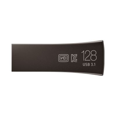 8. SAMSUNG FLASH BAR Plus 128GB MUF-128BE4/APC TITAN GRAY
