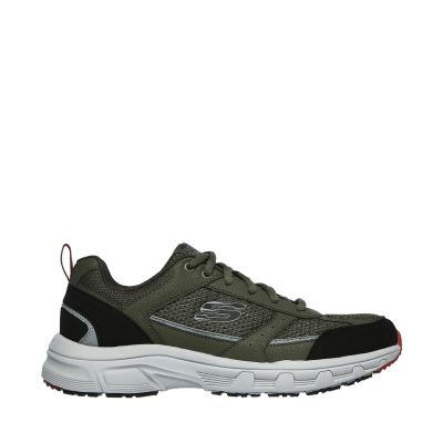 6. Skechers Oak Canyon-Verketta Men's Shoes Olive 51898 OLBK