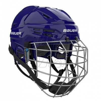 8. Bauer Re-akt 55 Combo Hockey Helmet 1063649