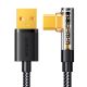 10. Joyroom Gaming Cable S-UC027A6 USB-C (angled) / USB-A (straight) 3A 1.2 m - black