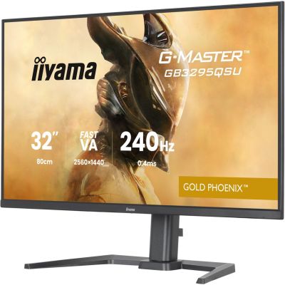 16. iiyama G-MASTER GB3295QSU-B1 computer monitor 80 cm (31.5") 2560 x 1440 px Quad HD LED Black