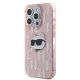 2. Karl Lagerfeld IML Choupette Head & Monogram case for iPhone 15 Pro - pink