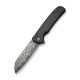 CIVIVI Chevalier II Aluminum Black Damascus Knife
